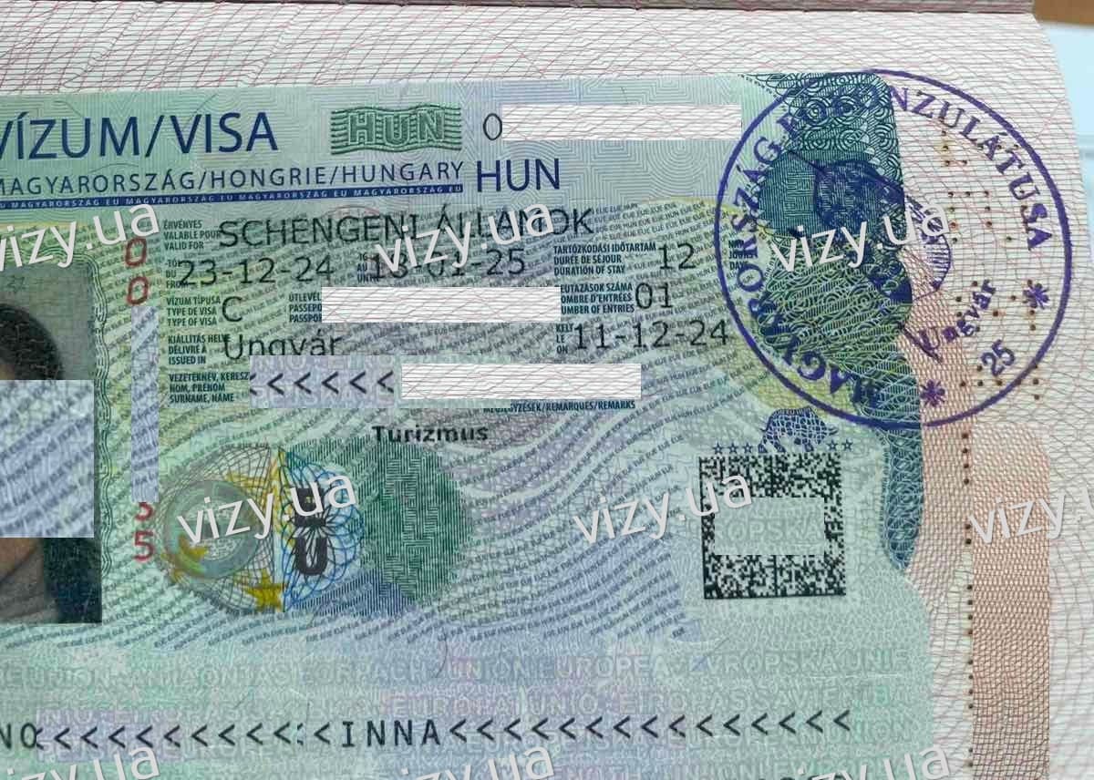 Віза в Угорщину, Шенгенська зона